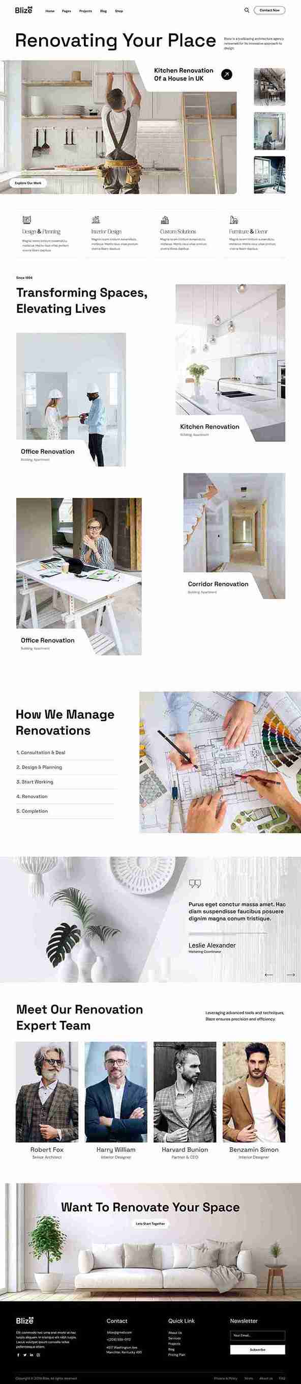 Renovation
